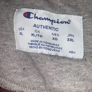 Champion Burgundy Crewneck
